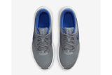 NNEKG Boys Downshifter 11 Grade School Running Shoes (Smoke Grey Game Royal Size 6Y US)