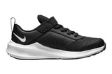 NNEKG Boys Downshifter 11 Pre School Velcro Running Shoes (Black White Size 1Y US)