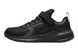 NNEKG Boys Downshifter 11 Pre School Velcro Running Shoes (Black Dark Smoke Grey Size 3Y US)