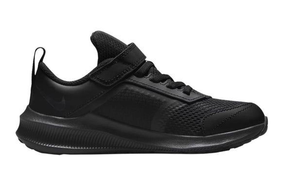 NNEKG Boys Downshifter 11 Pre School Velcro Running Shoes (Black Dark Smoke Grey Size 12C US)