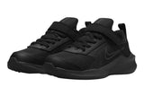 NNEKG Boys Downshifter 11 Pre School Velcro Running Shoes (Black Dark Smoke Grey Size 12C US)