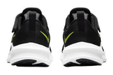 NNEKG Boys Downshifter 11 Pre School Velcro Running Shoes (Dark Smoke Grey Vo Light Black White Size 1Y US)