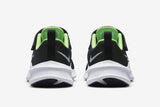 NNEKG Boys Downshifter 11 PSV Running Shoes (Black Green Strike Chrome Size 12C US)