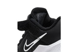NNEKG Boys Downshifter 11 Toddler Velcro Running Shoes (Black White Size 5C US)