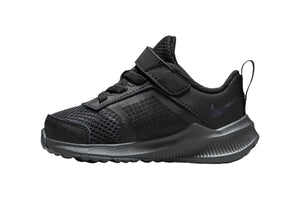 NNEKG Boys Downshifter 11 Toddler Velcro Running Shoes (Black Dark Smoke Grey Size 5C US)