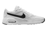 NNEKG Boys Air Max SC Grade School Running Shoes (White Black White Size 7Y US)