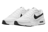 NNEKG Boys Air Max SC Grade School Running Shoes (White Black White Size 4Y US)