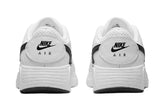 NNEKG Boys Air Max SC Grade School Running Shoes (White Black White Size 5Y US)