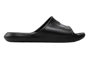 NNEKG Mens Victori One Shower Slides (Black White Black Size 9 US)