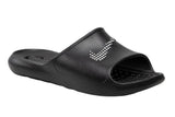 NNEKG Mens Victori One Shower Slides (Black White Black Size 11 US)