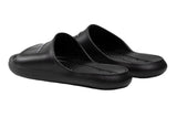 NNEKG Mens Victori One Shower Slides (Black White Black Size 9 US)
