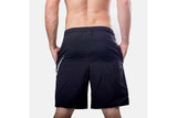NNEKG Mens Swoosh Flex Woven 3.0 Shorts (Black White Size M)