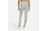 NNEKG Womens Sportswear Essential GX Just Do It High Rise Leggings (Dark Grey Heather White Size XL)