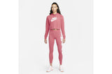 NNEKG Womens Sportswear Essential GX Just Do It High Rise Leggings (Archaeo Pink White Size XL)