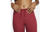 NNEKG Womens Dri FIT Fast Tights (Pomegranate Dark Beetroot Reflective Silver Size XL)