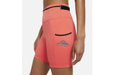 NNEKG Womens Epic Luxe Tight Train Shorts (Magic Ember Black Reflective Silver Size M)