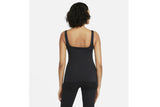 NNEKG Womens The Yoga Luxe Tank (Black Dark Smoke Grey Size XL)