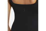 NNEKG Womens The Yoga Luxe Tank (Black Dark Smoke Grey Size XL)