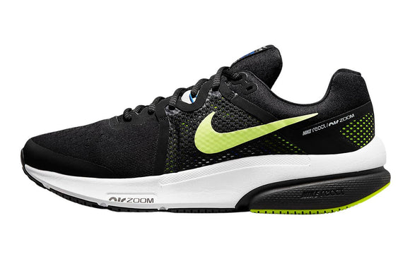 NNEKG Mens Prevail Running Shoes (Black Volt Glow Volt Photon Dust White Hyper Royal Size 11.5 US)