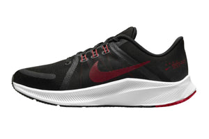 NNEKG Mens Quest 4 Running Shoes (Black White Size 10.5 US)