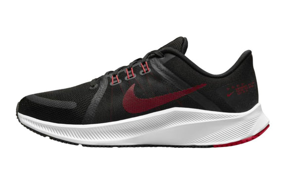 NNEKG Mens Quest 4 Running Shoes (Black White Size 9 US)