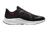 NNEKG Mens Quest 4 Running Shoes (Black White Size 11.5 US)
