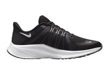 NNEKG Womens Quest 4 Running Shoes (Black White Dark Smoke Grey Size 9.5 US)