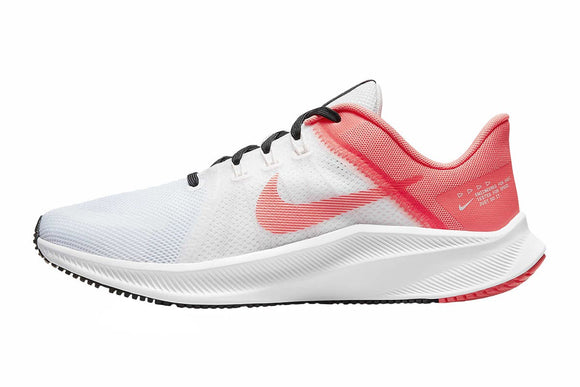 NNEKG Womens Quest 4 Running Shoess (White Magic Ember Black Light Soft Pink Size 8.5 US)