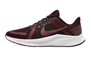 NNEKG Womens Quest 4 Running Shoes (Dark Beetroot Archaeo Pink Dark Pony Black White Size 7.5 US)