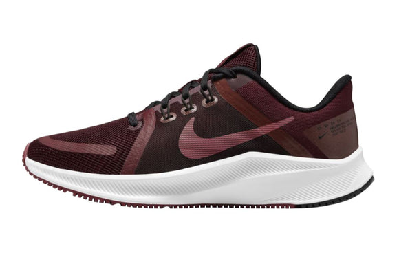 NNEKG Womens Quest 4 Running Shoes (Dark Beetroot Archaeo Pink Dark Pony Black White Size 7.5 US)