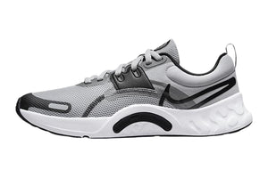 NNEKG Mens ReRetaliation 3 Running Shoes (Wolf Grey Black Smoke Grey White Size 10.5 US)