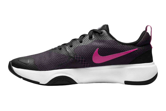 NNEKG Womens City Rep TR Training Shoes (Black Hyper Pink Cave Purple Lilac White Size 8 US)