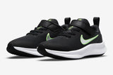 NNEKG Boys Star Runner 3 Pre School Velcro Running Shoes (Black Chrome Dark Smoke Grey Green Strike Size 13C US)