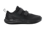 NNEKG Boys Star Runner 3 Toddler Velcro Running Shoes (Black Black Dark Smoke Grey Size 8C US)