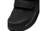 NNEKG Boys Star Runner 3 Toddler Velcro Running Shoes (Black Black Dark Smoke Grey Size 8C US)