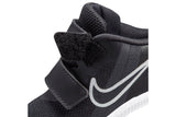 NNEKG Boys Star Runner 3 Toddler Velcro Running Shoes (Black Dark Smoke Grey Dark Smoke Grey White Size 6C US)