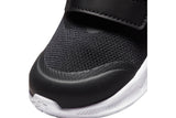 NNEKG Boys Star Runner 3 Toddler Velcro Running Shoes (Black Dark Smoke Grey Dark Smoke Grey White Size 6C US)