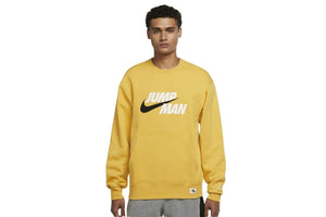 NNEKG Mens Jordan Jumpman Fleece Crew Sweatshirt (Pollen Size XL)