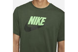 NNEKG Mens Sportswear Alternate Brand Mark Tee (Carbon Green Black Size XL)