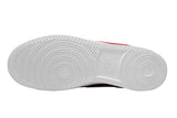 NNEKG Mens Court Vision Low Canvas Casual Shoes (University Red White Size 9 US)
