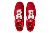 NNEKG Mens Court Vision Low Canvas Casual Shoes (University Red White Size 9 US)