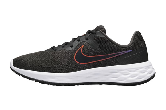 NNEKG Mens Revolution 6 Next Nature Running Shoes (Anthracite Rush Orange White Psychic Purple Size 9.5 US)