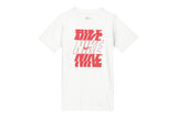 NNEKG Girls Sportswear Stack Tee (White Sunset Pulse Size M)