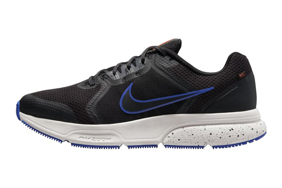 NNEKG Mens Zoom Span 4 Running Shoes (Black Hyper Royal Cool Grey Dark Grey Photon Dust Hyper Crimson Size 9.5 US)
