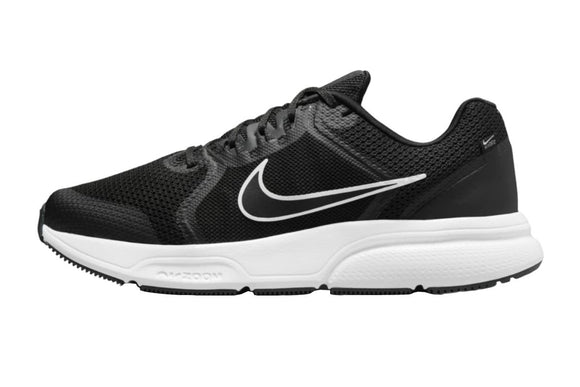 NNEKG Womens Zoom Span 4 Running Shoes (Black White Dark Smoke Grey Size 8.5 US)