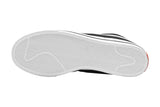 NNEKG Womens Court Legacy Canvas Mid Casual Shoes (Black White Team Orange Size 10 US)