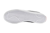 NNEKG Mens Court Legacy Canvas Mid Casual Shoes (White Black Team Orange Size 13 US)
