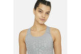 NNEKG Womens Pro Dri FIT Swoosh Leopard Shine Bra (Particle Grey Clear Size S)