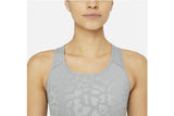 NNEKG Womens Pro Dri FIT Swoosh Leopard Shine Bra (Particle Grey Clear Size L)