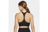 NNEKG Womens Dri FIT Swoosh Icon Clash GX Bra (Black Dark Smoke Grey Size XL)
